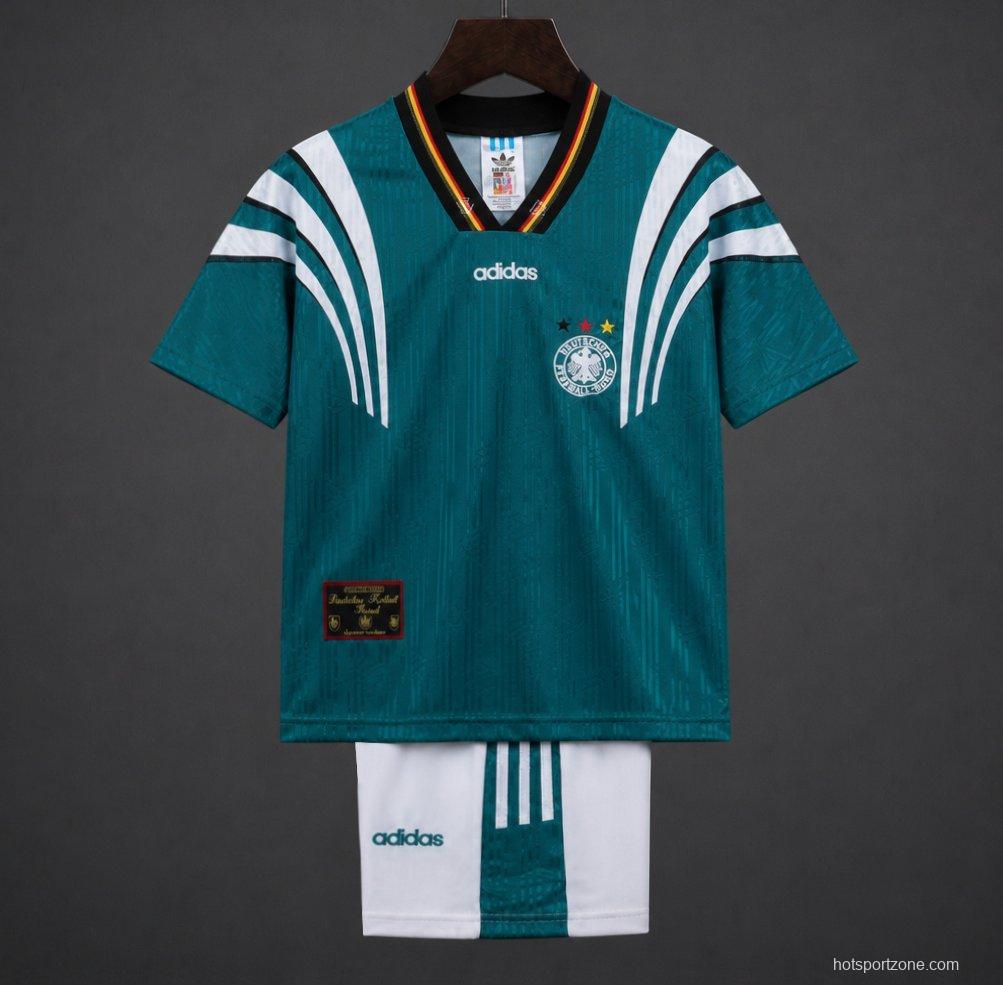 Retro Kids 1996 Germany Away Jersey