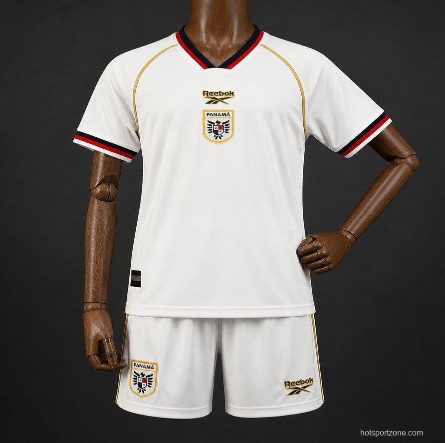 2026 Kids Panama Away White Jersey