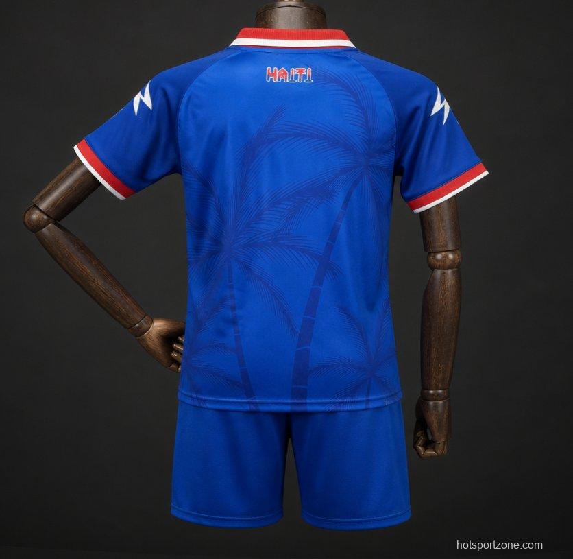 2026 Kids Haiti World Cup Home Jersey