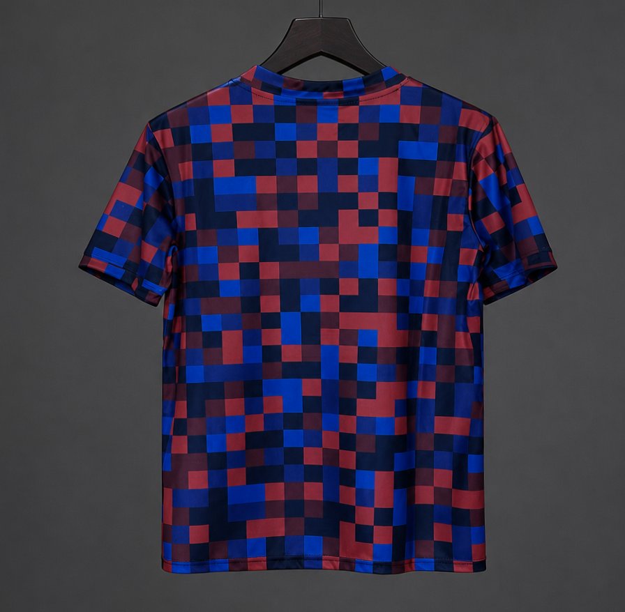26/27 Barcelona Pre-Match Shirt Pixelated Blaugrana Jersey