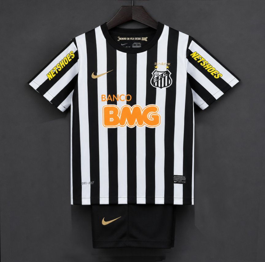 Retro Kids 2013 Santos Away Jersey