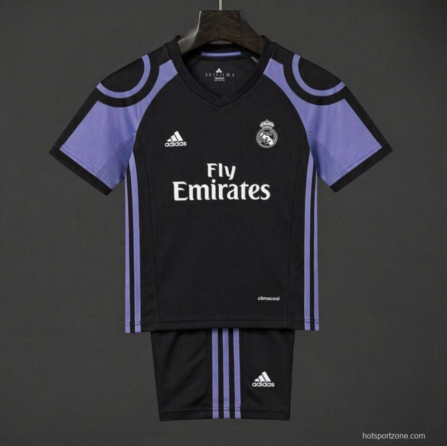 Retro Kids 16/17 Real Madrid Third Jersey