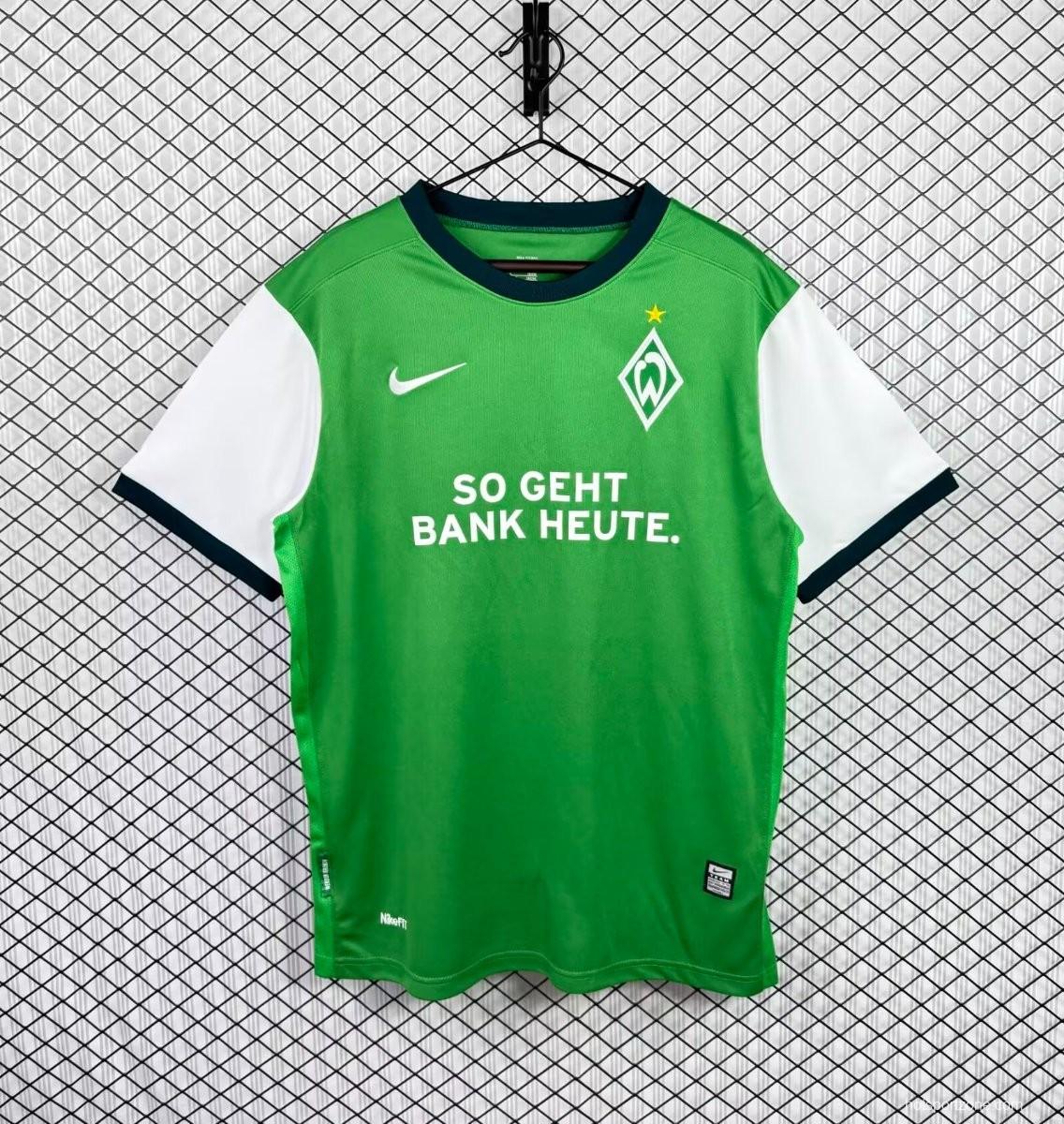Retro 09/10 Werder Bremen Home Jersey
