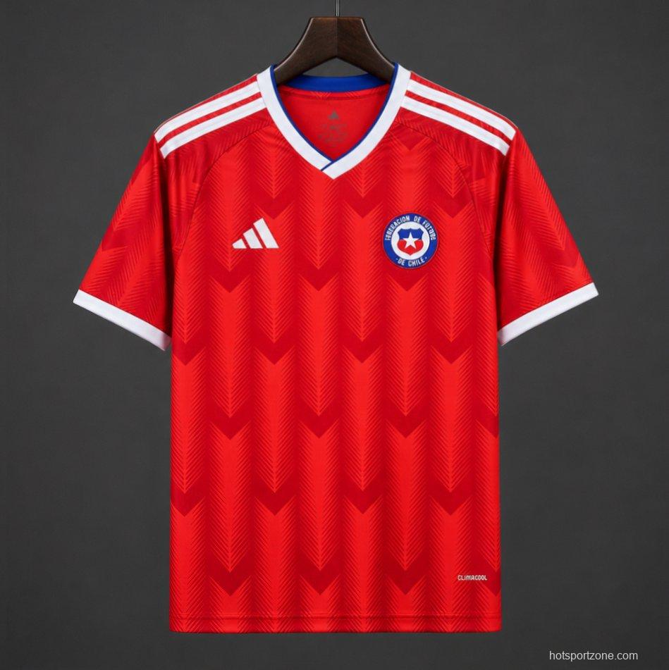 2026 Chile Home Jersey