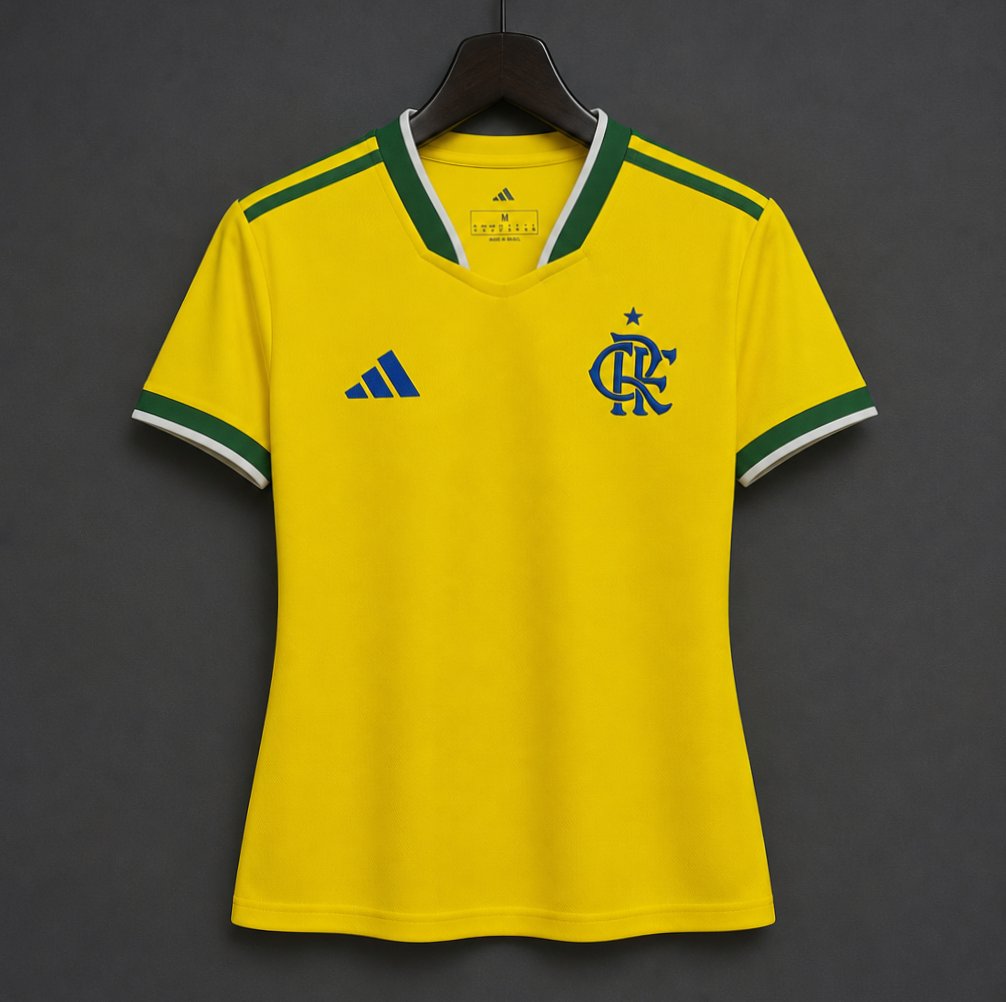 26/27 Women Flamengo Yellow Special Edition Jersey