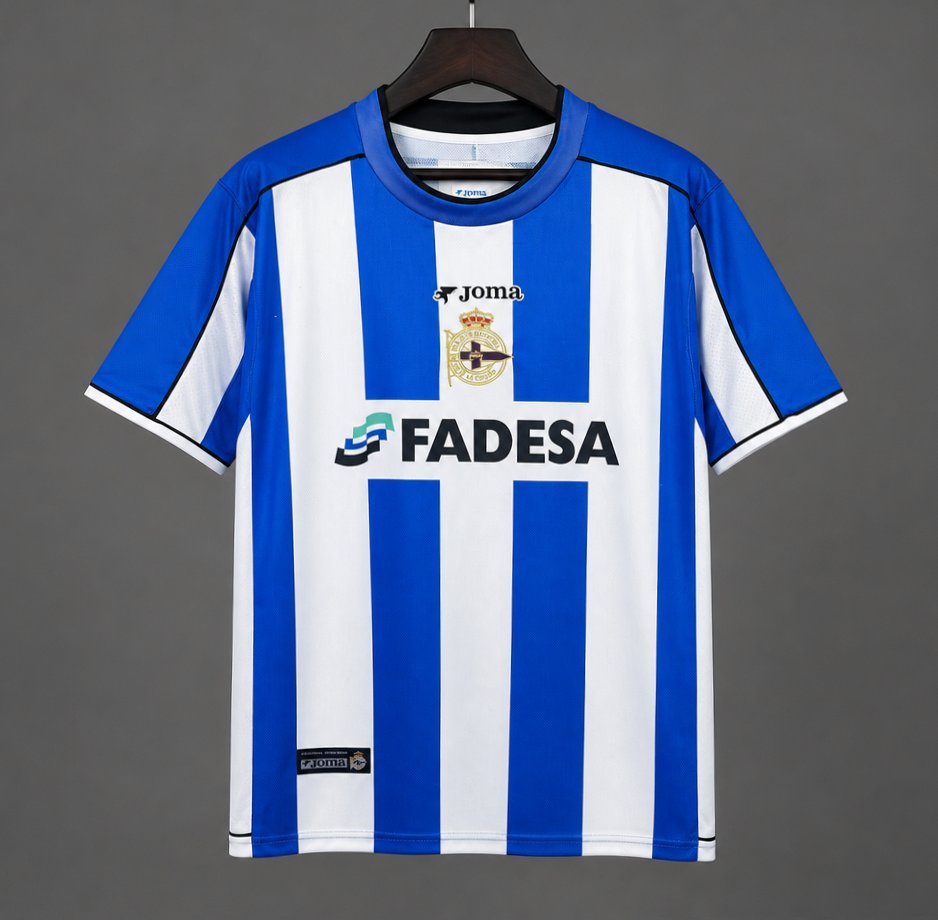 Retro 03/04 Deportivo de La Coruña Home Jersey