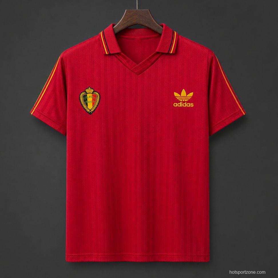 Retro 1990 Belgium Home Jersey