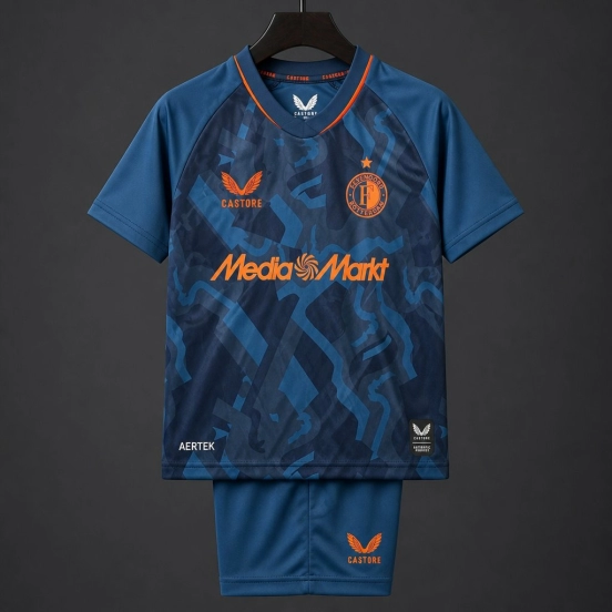 26/27 Kids Feyenoord Rotterdam Training Navy Blue Jersey