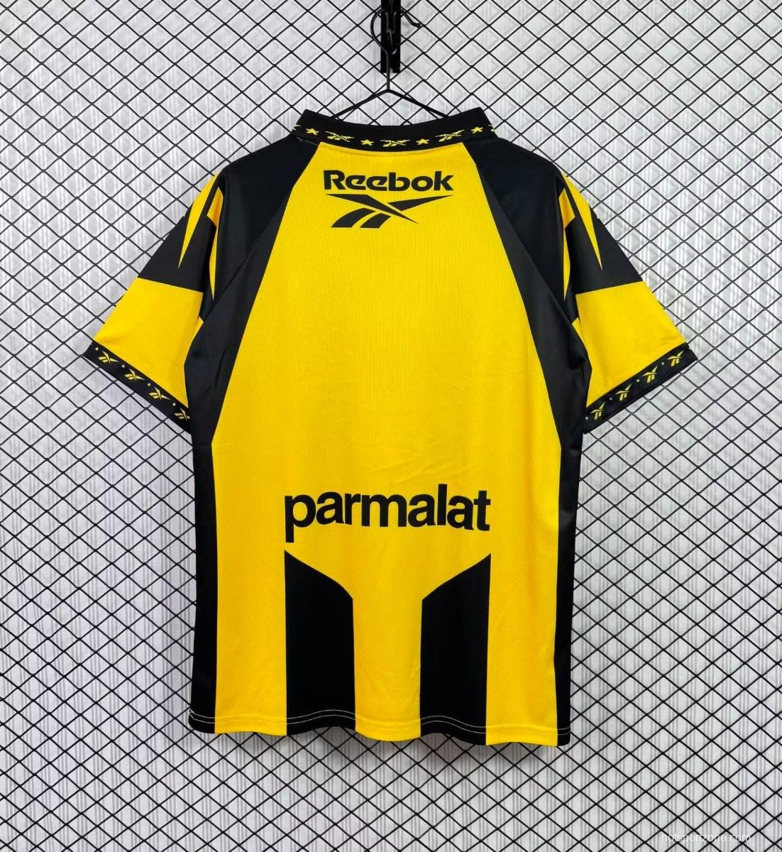 Retro 98/99 Club Atletico Penarol Home Yellow Black Jersey