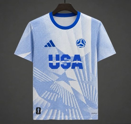 2026 USA Blue/White Pre-Match Jersey