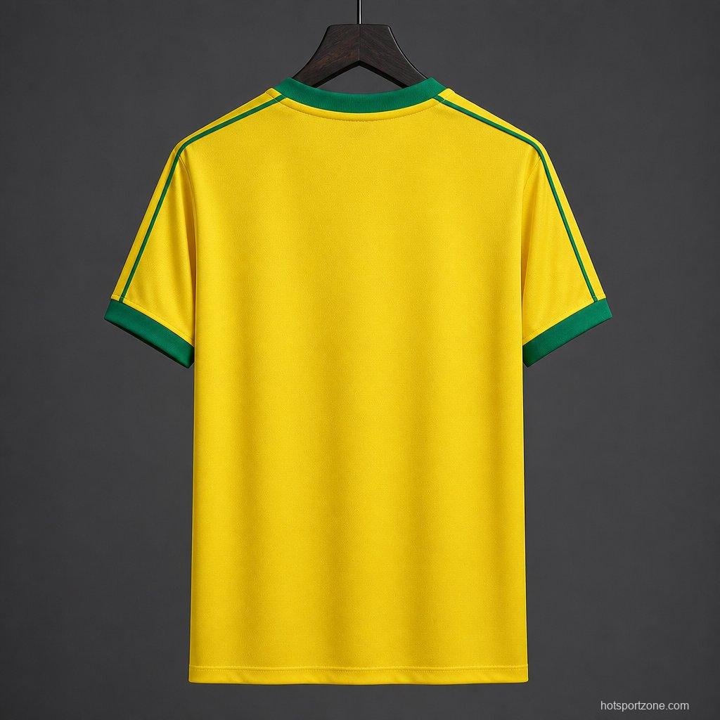 26/27  Flamengo Zico Signature World Cup Version Yellow Jersey