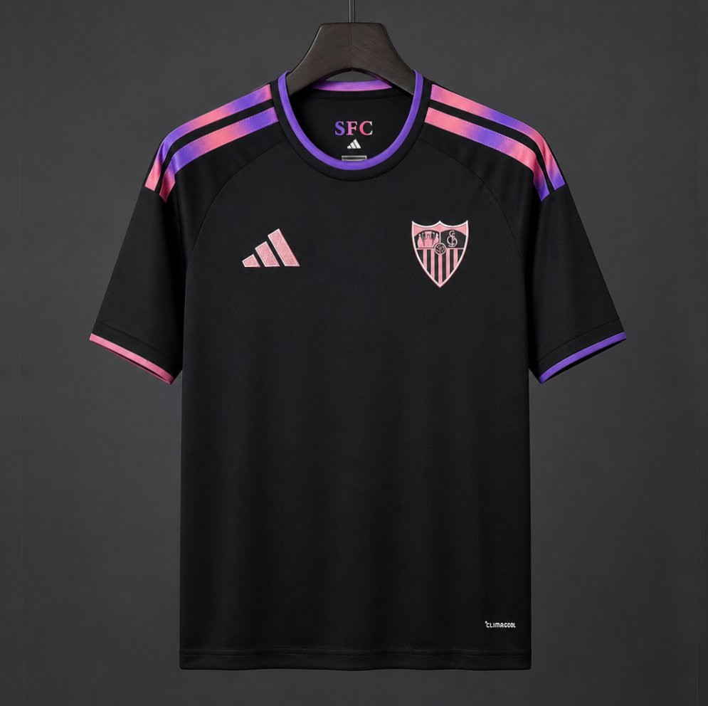 26/27 Sevilla FC Third Black Jersey