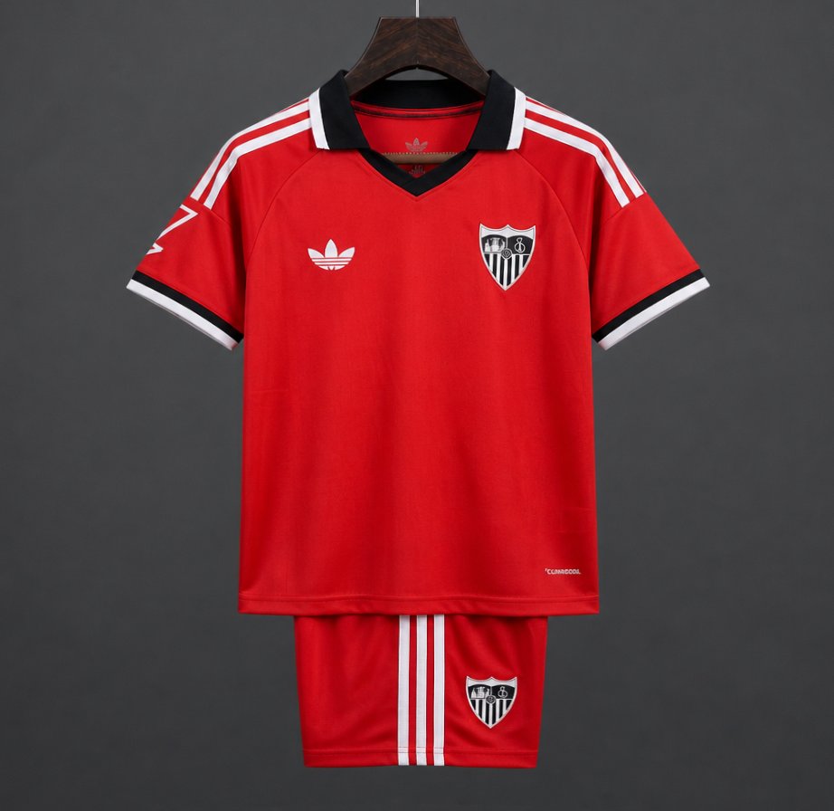 26/27 KIDS Sevilla Away Red Jersey