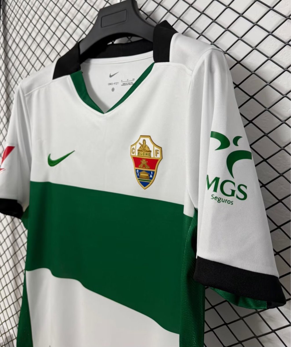 26/27 Elche Home Green&White Jersey