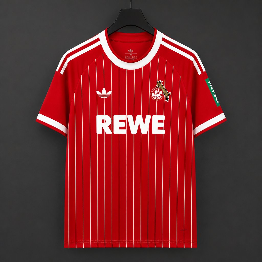 26/27 FC Koln Away Red Jersey