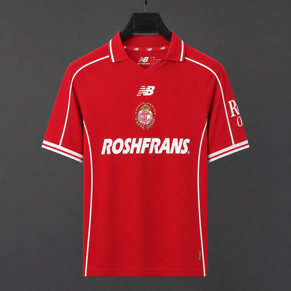 26/27 Toluca Home Red Jersey