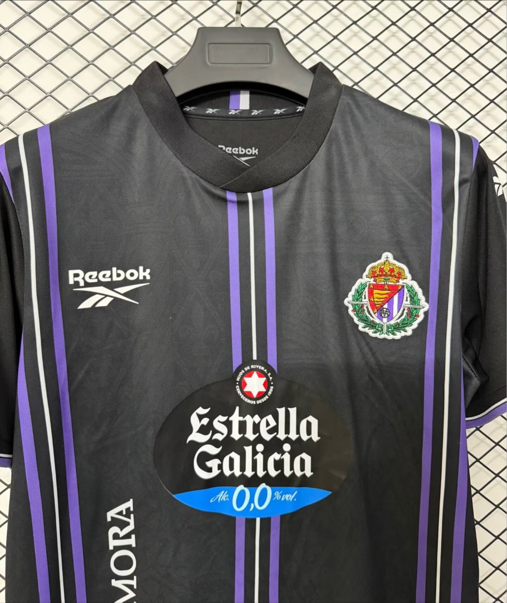 26/27 Real Valladolid Away Black&Pueple Jersey