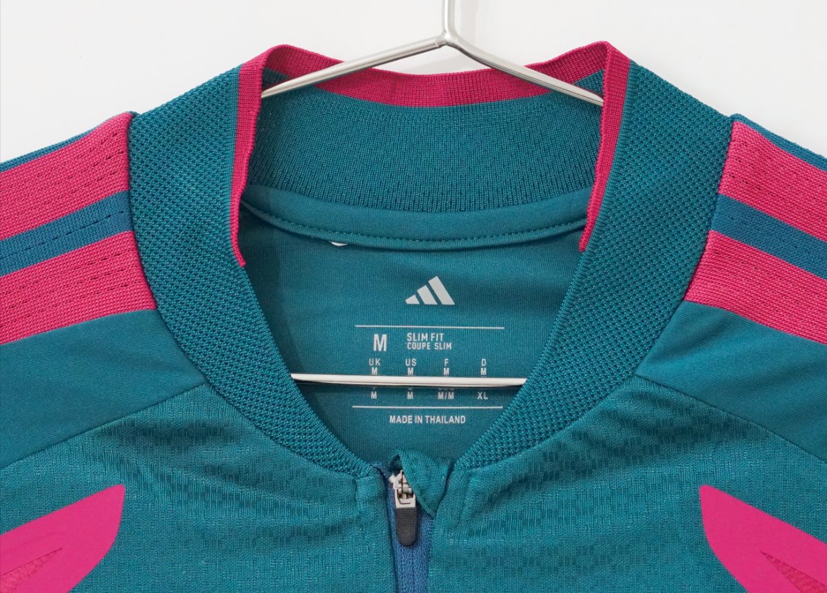 26/27 Real Madrid CF Teal & Pink Quarter-Zip Training Top