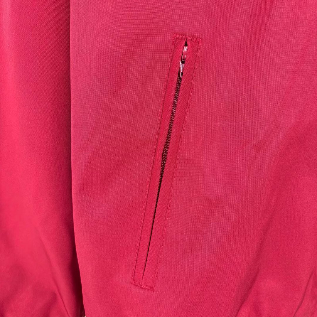 26/27 Arsenal  Red Full Zipper Windbreaker Jacket