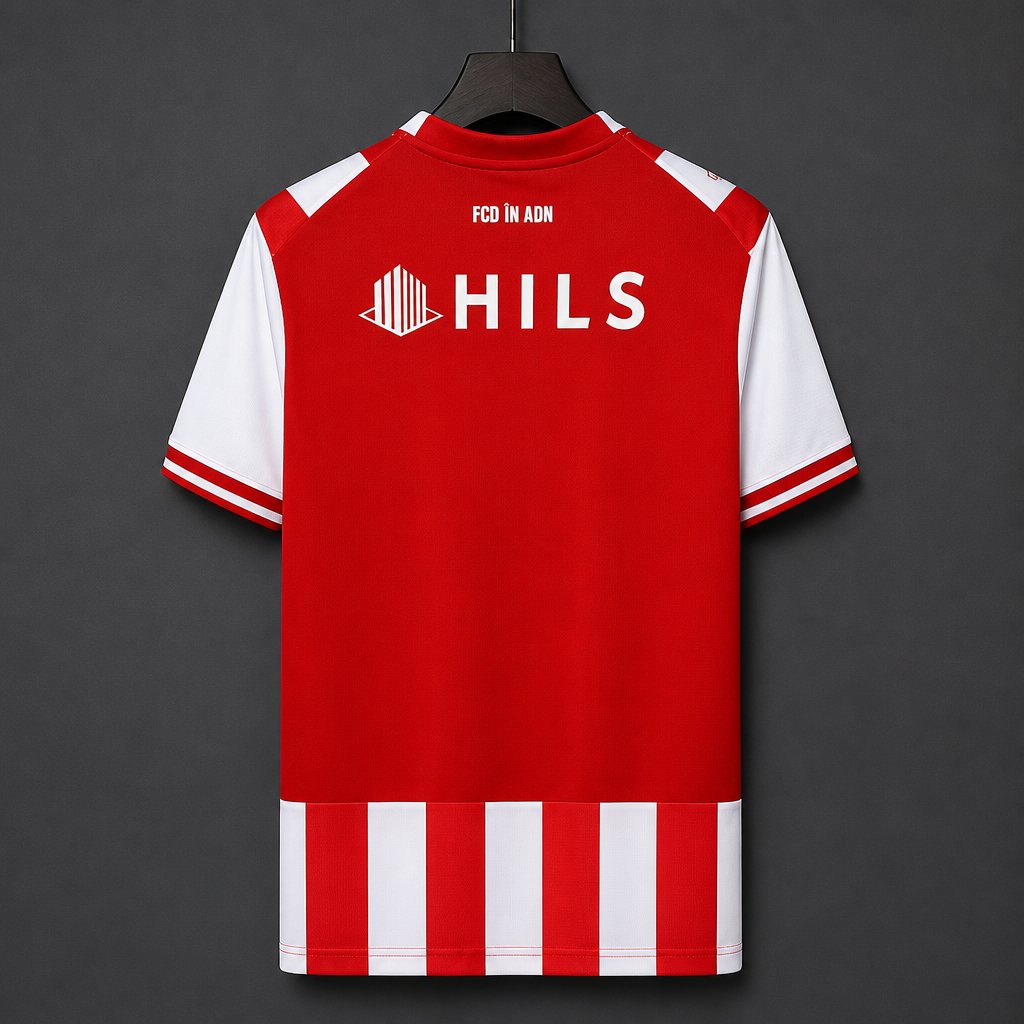 26/27 Dinamo Bucuresti Home Red Jersey