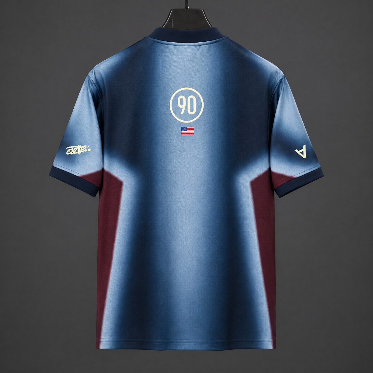 2026 USA x Travis Scott Cactus Jack Total 90 Blue Jersey