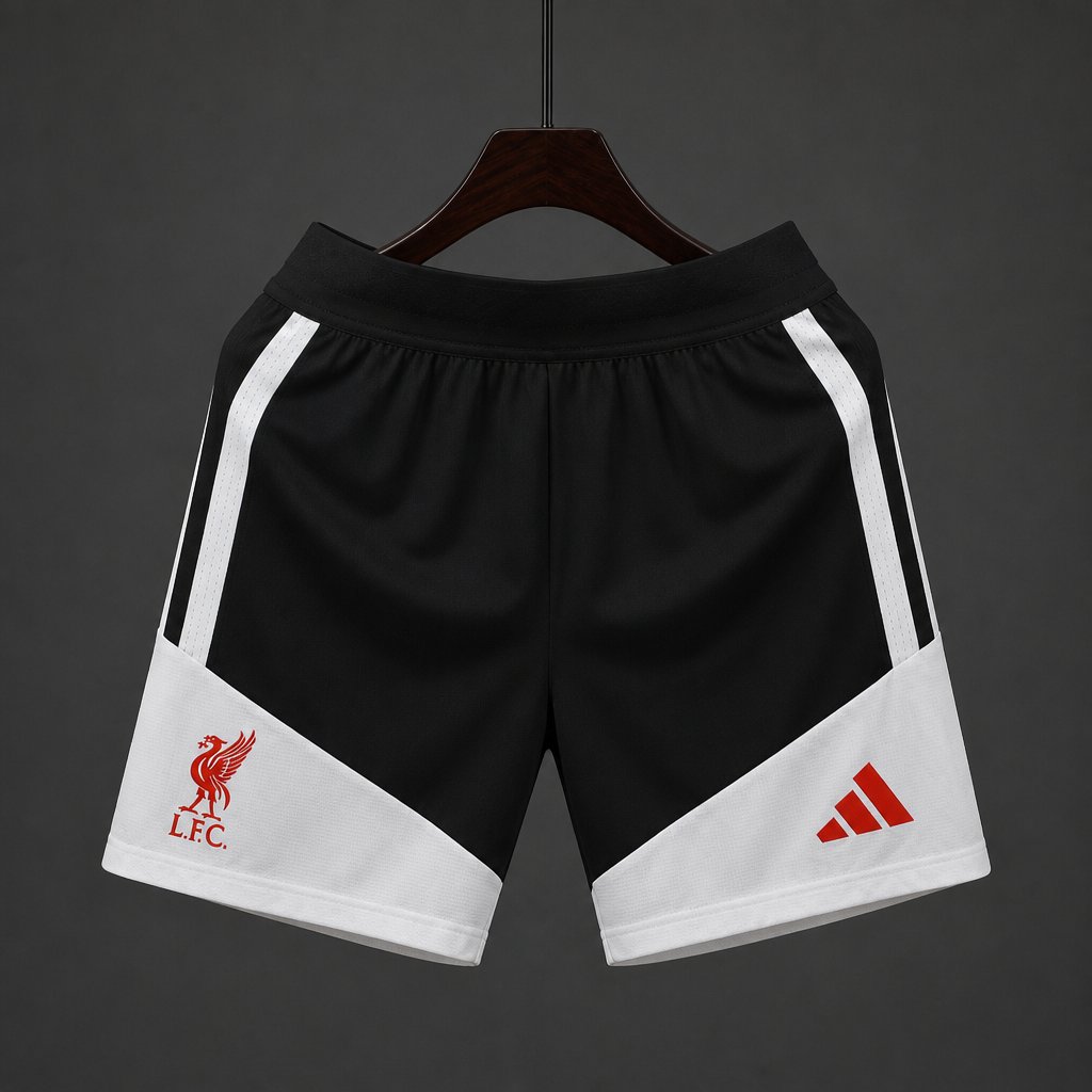 Player Version 26/27 Liverpool Black Shorts with Pockets