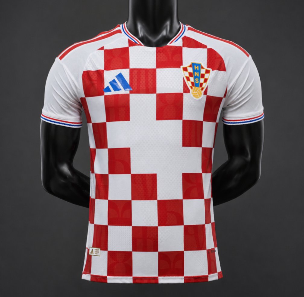 Player Version 26/27 Croatia Home Red White Jersey