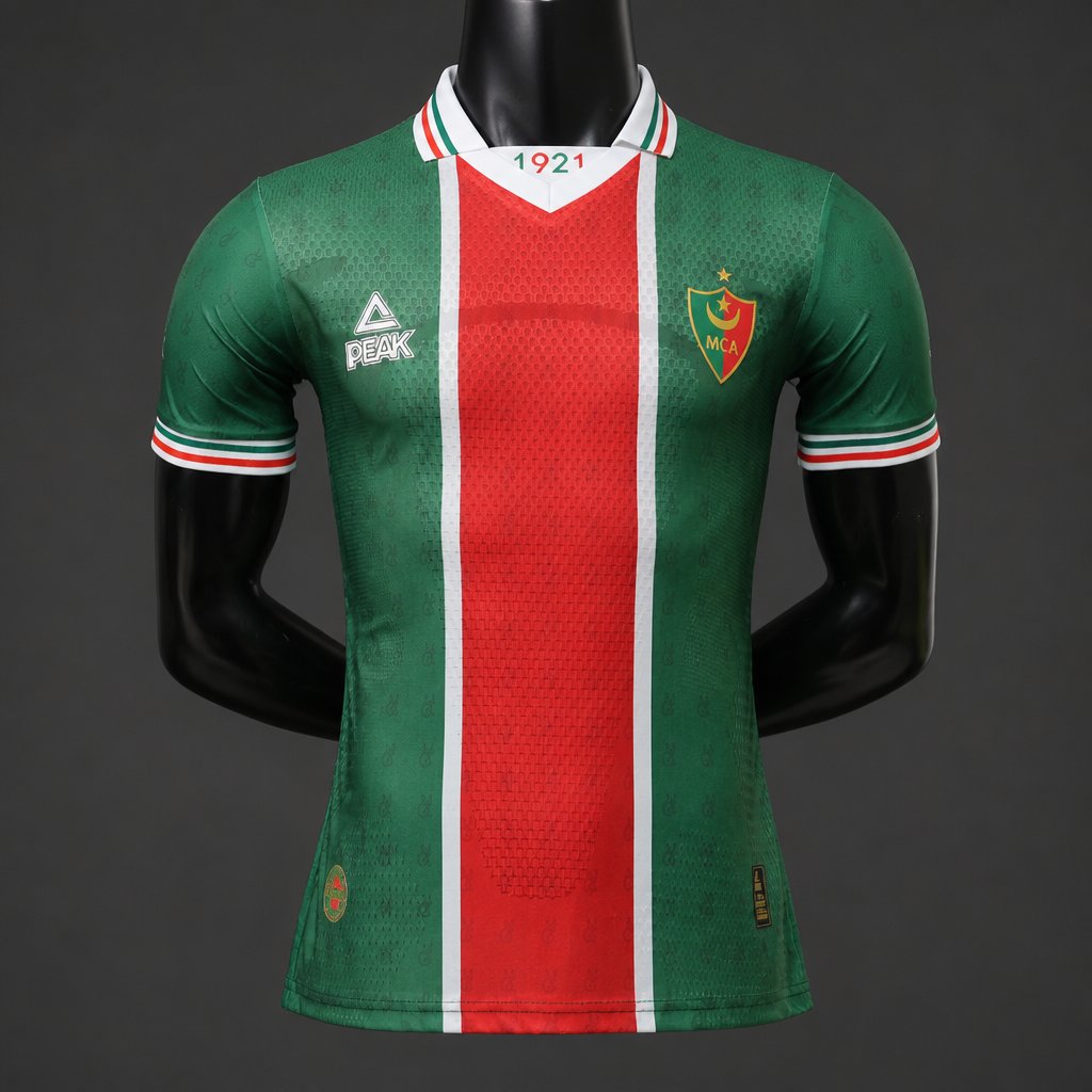 Player Version 26/27 MC Alger Away Red Green Jersey