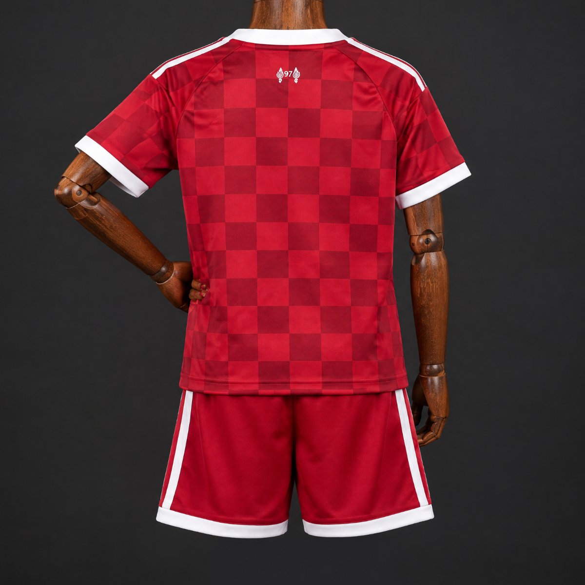 27/28 Kids Liverpool Home Red Jersey Kit