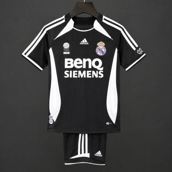 Retro Kids 06/07 Real Madrid Third Jersey