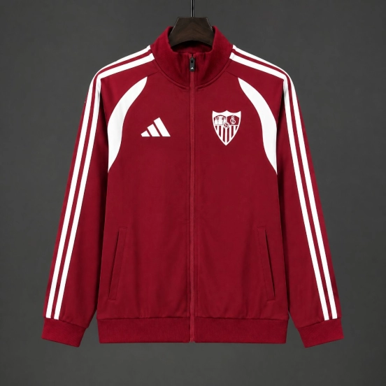 26/27 Sevilla Burgundy  Full-Zip Jacket