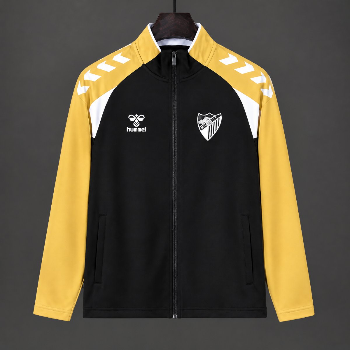 26/27 Malaga Mustard Black Full-Zip Jacket